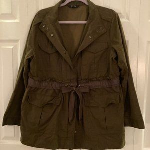 Simply Vera Vera Wang Drawstring Utility Jacket